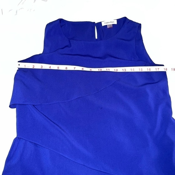 Calvin Klein women's ruffle tank Small - Picture 5 of 8